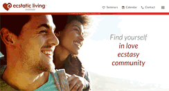 Desktop Screenshot of ecstaticliving.com